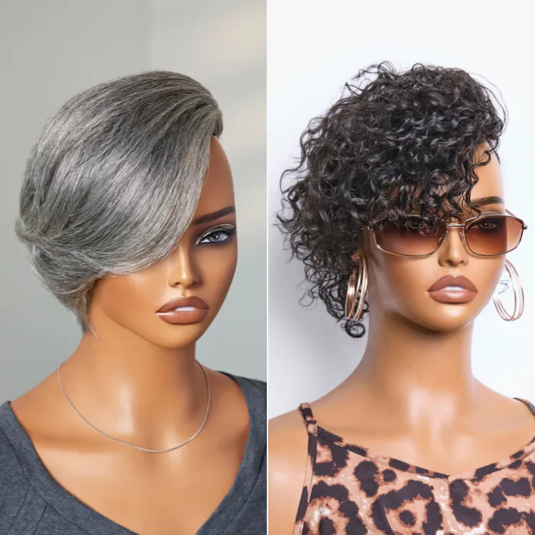 New Fashionable Hair Topper with Bangs