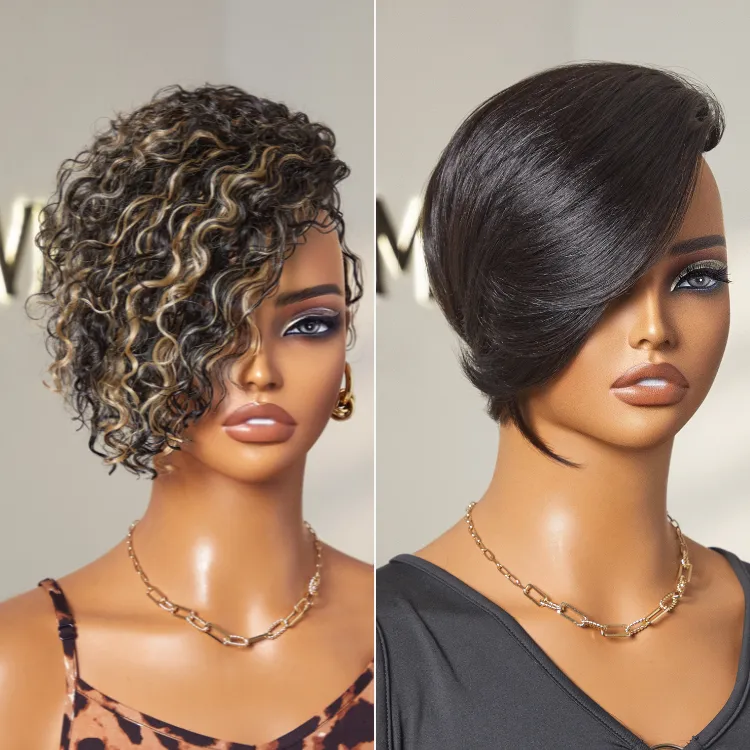 New Fashionable Hair Topper with Bangs