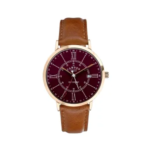 No.27 GMT Rose Gold, Oxblood and Tan