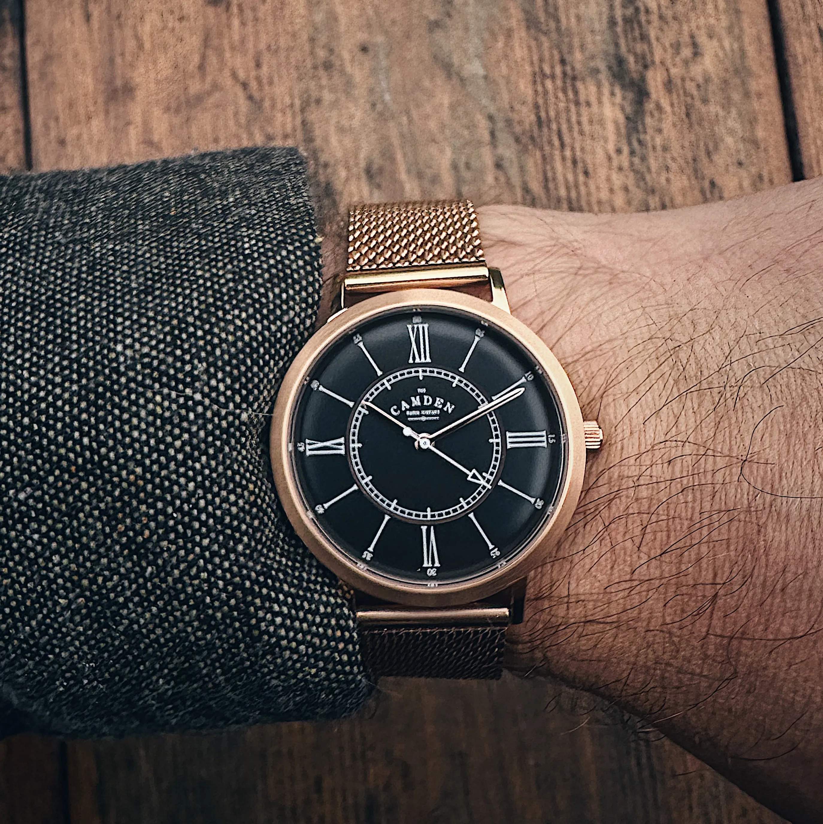 No.27 Type II Rose Gold and Mesh
