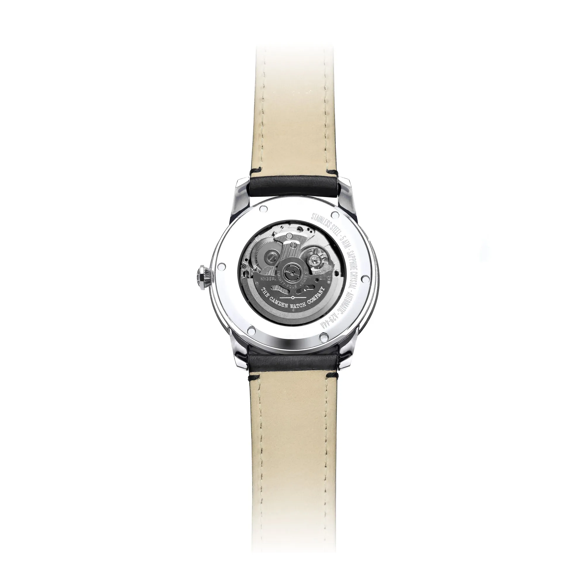 No.29 Automatic Steel, Navy and Black