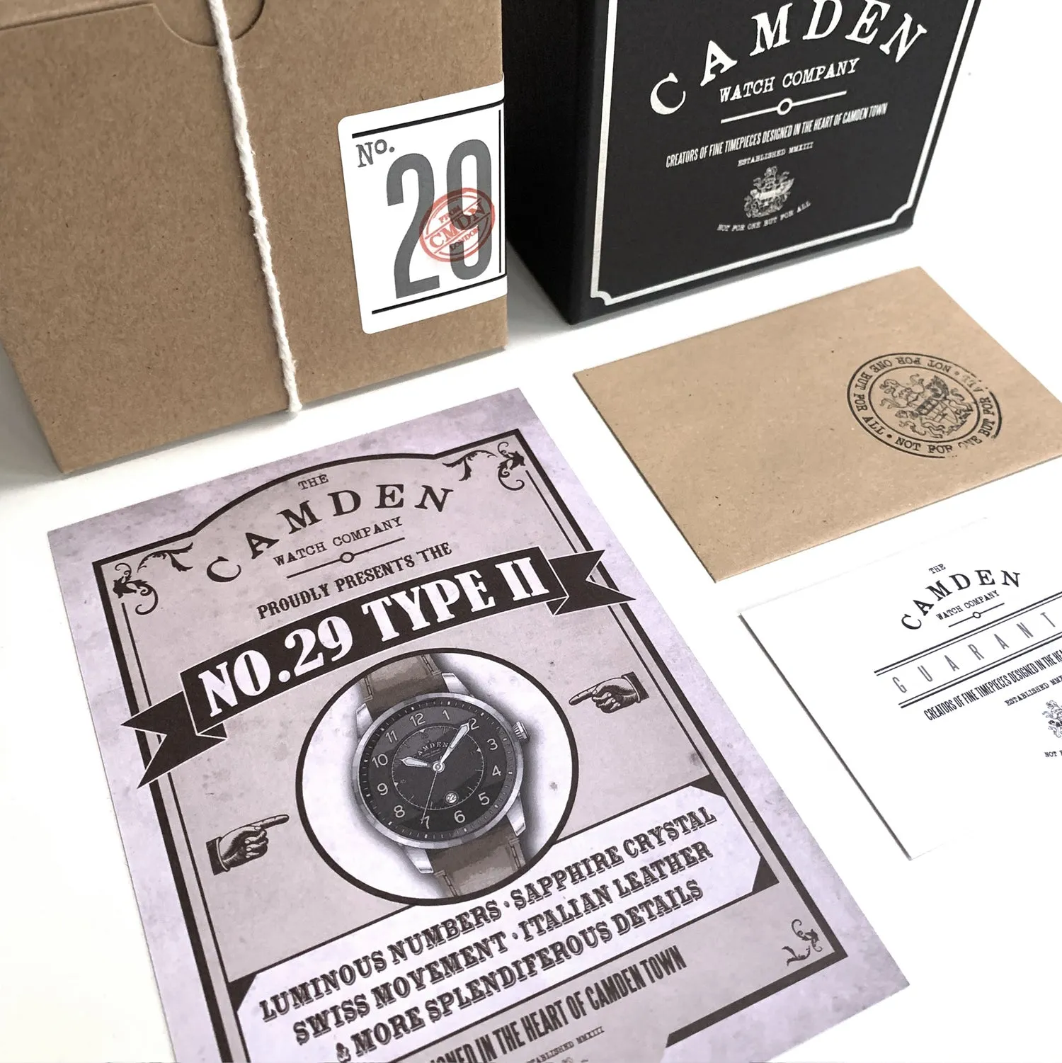 No.29 Type II Black and Black