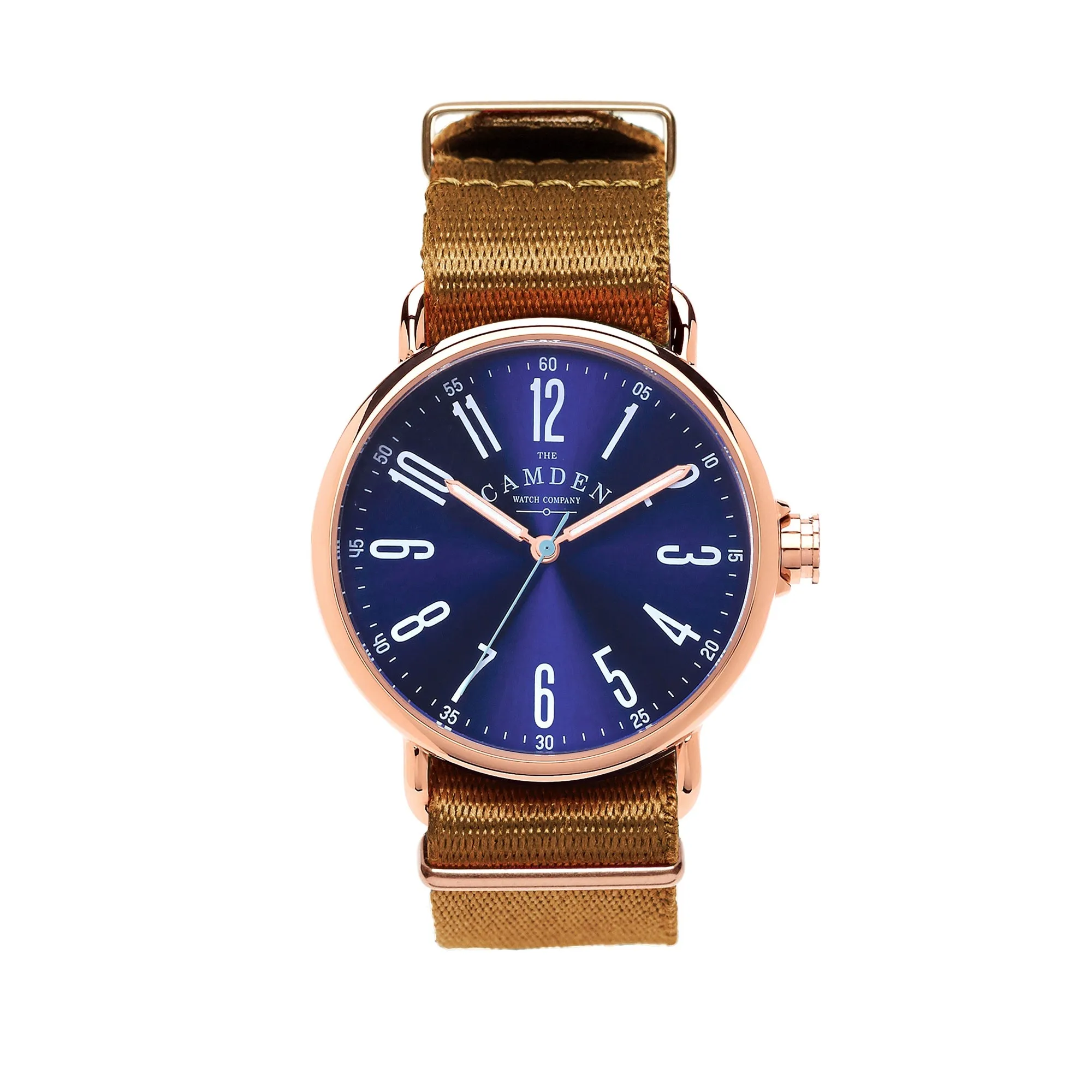 No.88 Rose Gold and Camel Nato