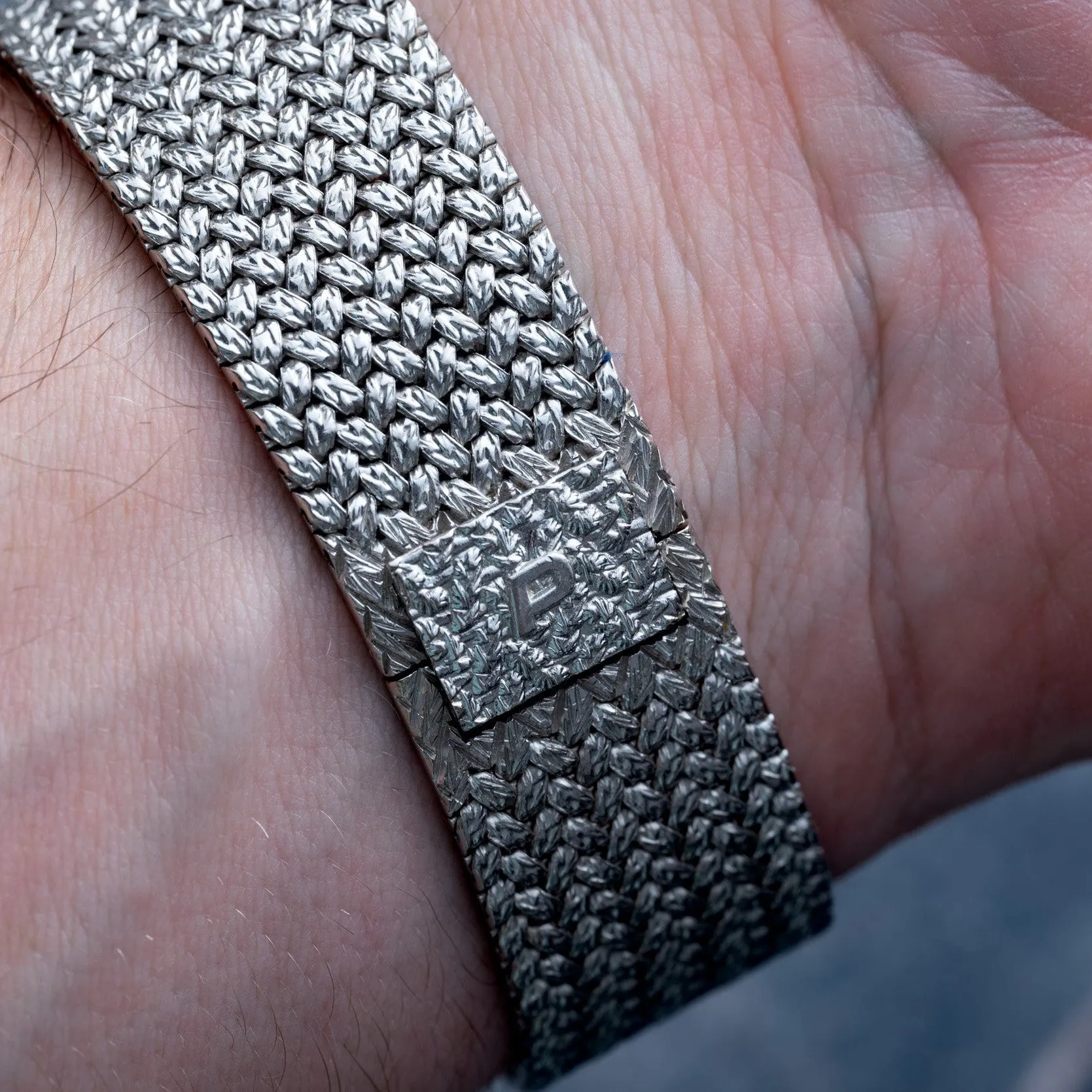 Piaget Tradition 'Lapis Lazuli' Diamond Dress Watch