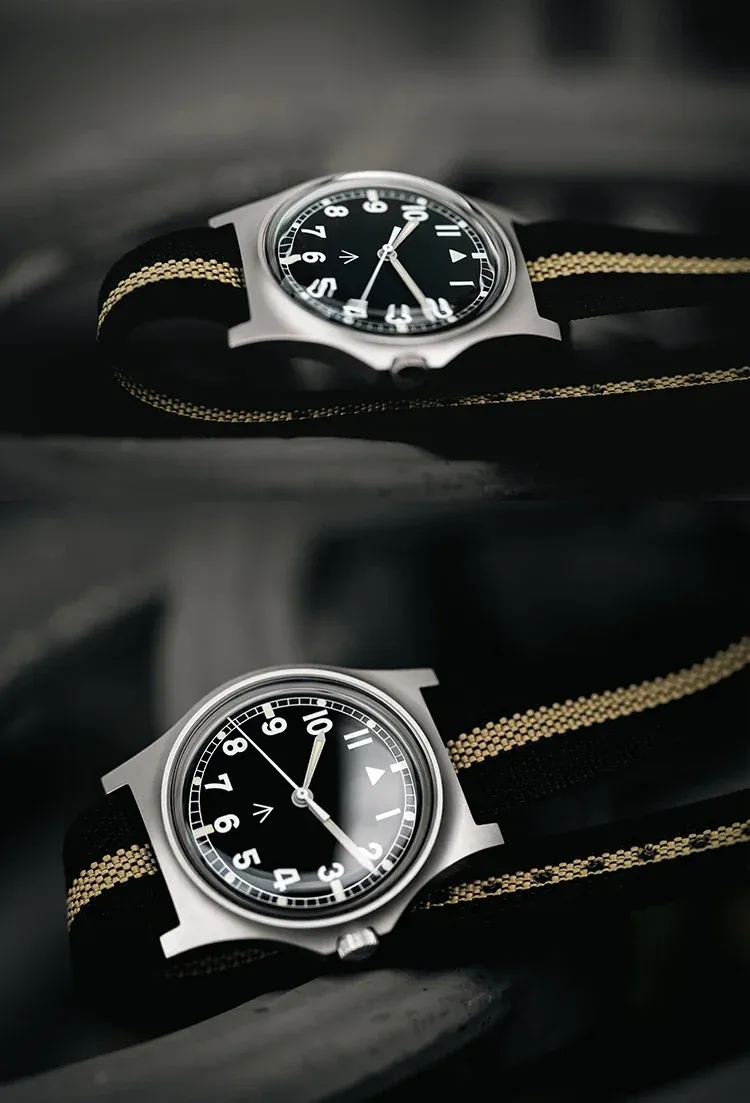 ★Pre-Owned★Rdunae RA01 G10 Retro Military Filed Quartz Watch