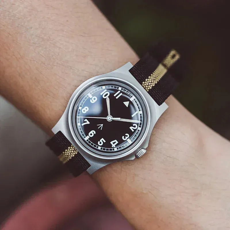 ★Pre-Owned★Rdunae RA01 G10 Retro Military Filed Quartz Watch
