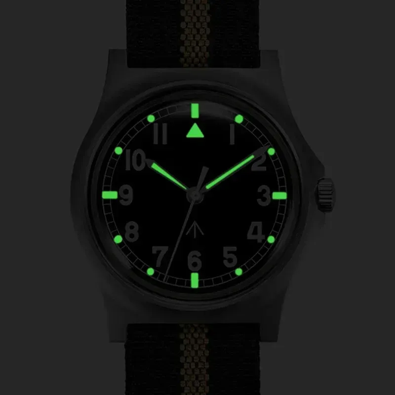 ★Pre-Owned★Rdunae RA01 G10 Retro Military Filed Quartz Watch