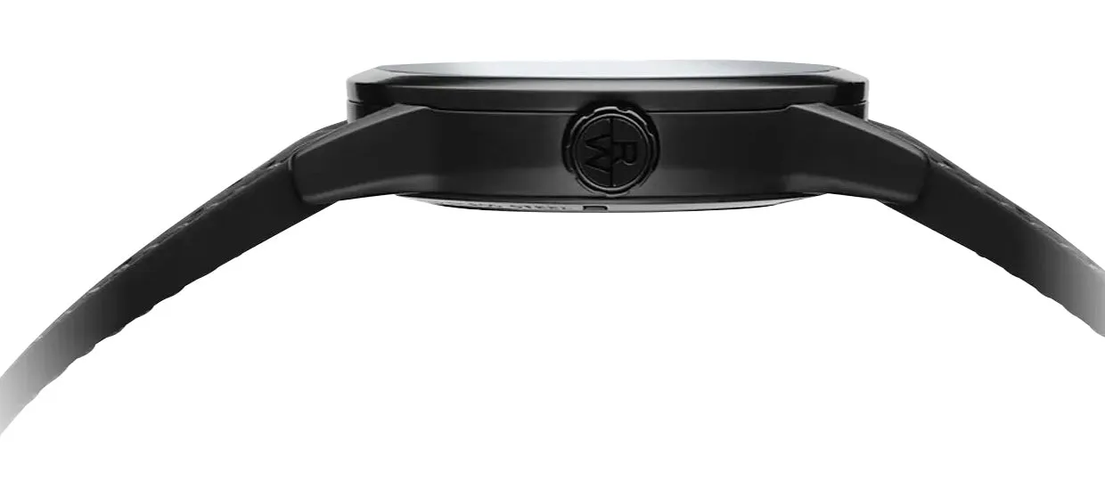 Raymond Weil Freelancer Automatic Black PVD Skeleton Dial Black Rubber Strap Mens Watch 2785-BKR-20000