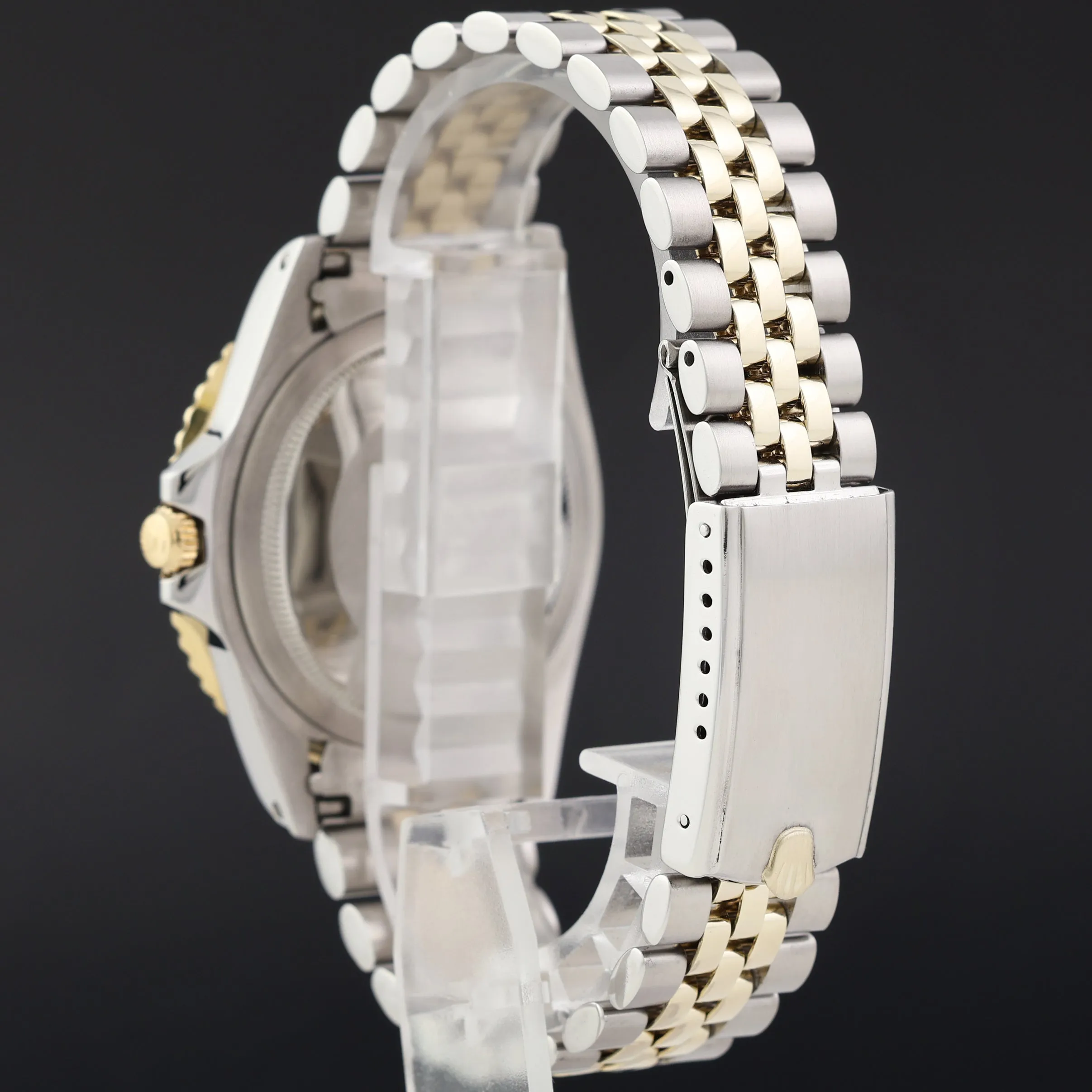 Rolex GMT-Master 1675 Two-Tone Gold Jubilee Steel Brown Root Beer Nipple Watch Box