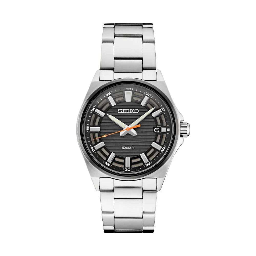Seiko Essentials Collection 40mm Quartz Watch, SUR507