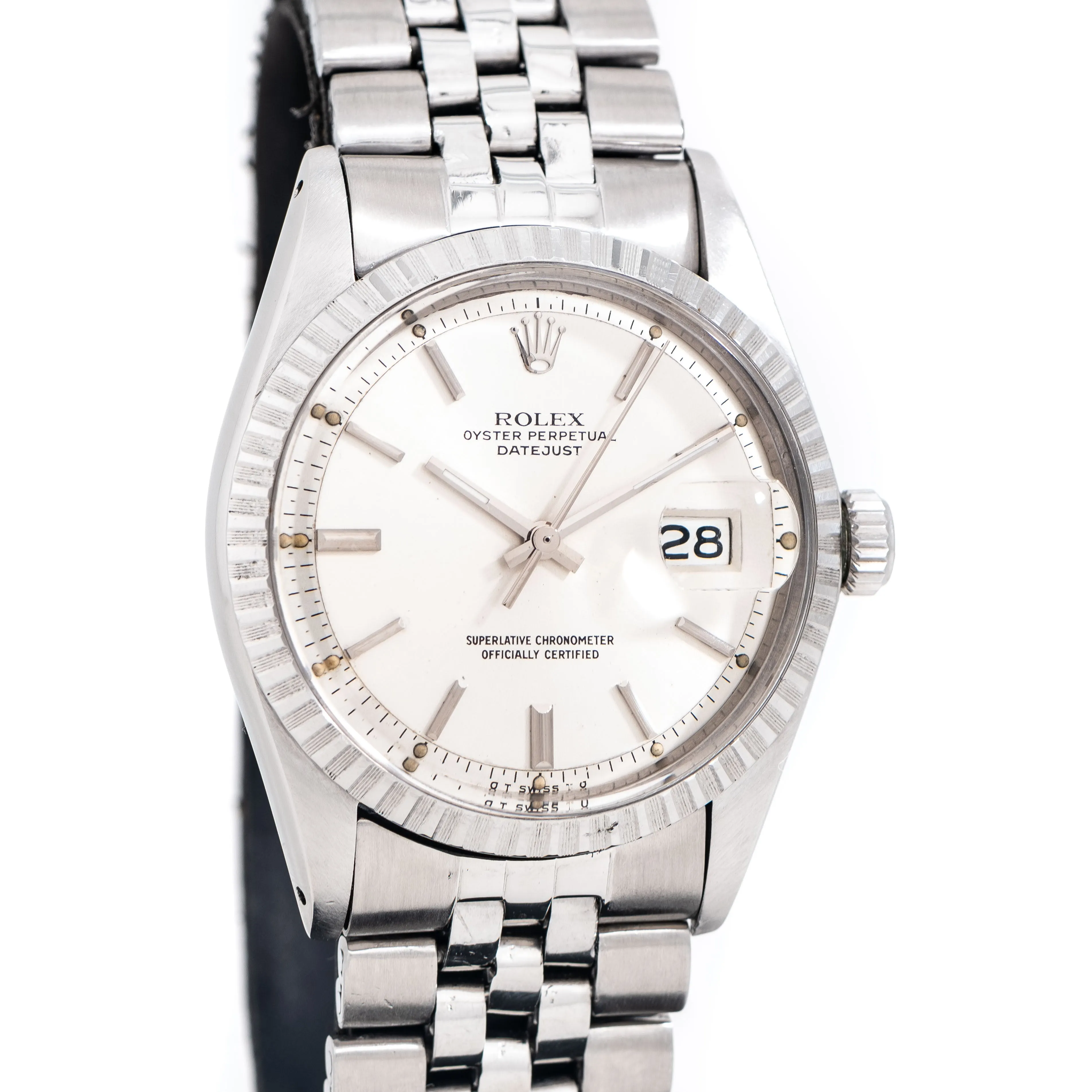 SOLD // 1972 Vintage Rolex Datejust Sigma Dial Ref. 1603 Watch in Stainless Steel (# 15267)