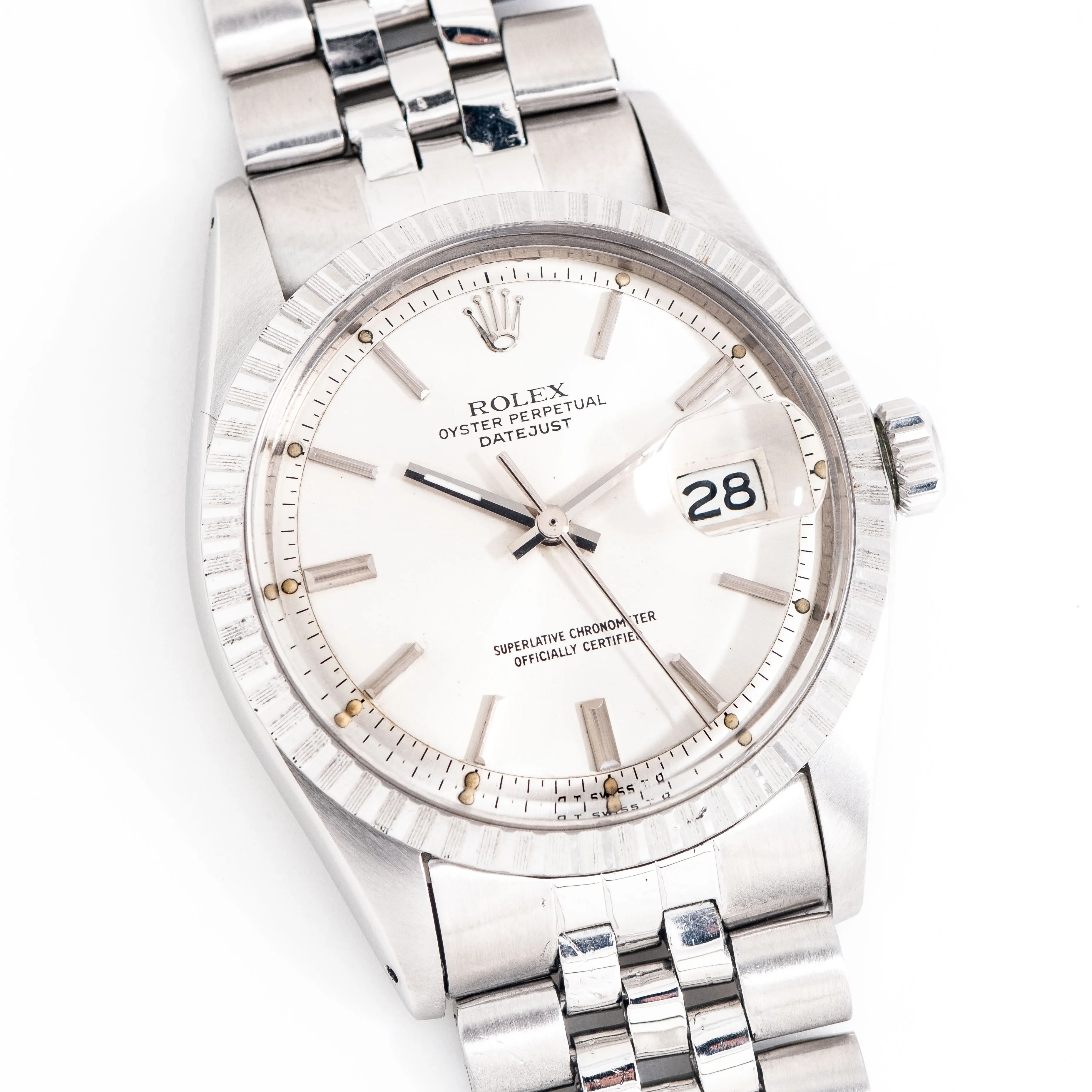 SOLD // 1972 Vintage Rolex Datejust Sigma Dial Ref. 1603 Watch in Stainless Steel (# 15267)