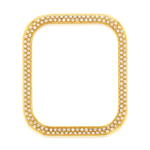 Sparkling Watch Case Gold Colour 40mm Compatible with Apple Case Series 4, 5 & 6