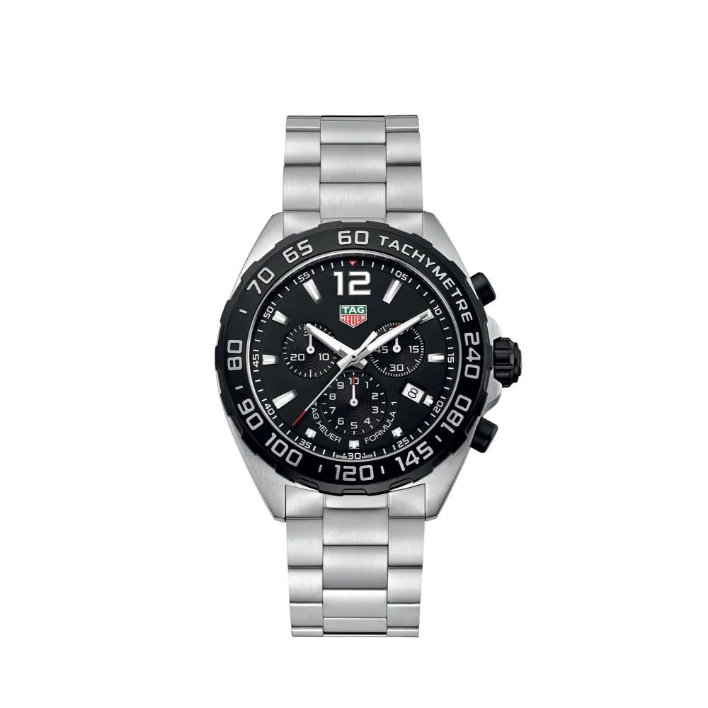 Tag Heuer Formula 1 Quartz Chronograph 43mm Black/Steel