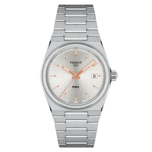 Tissot PRX 35mm Silver Dial Quartz Watch T1372101103100