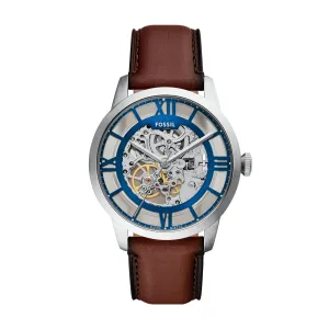 Townsman Automatic Brown Leather Watch