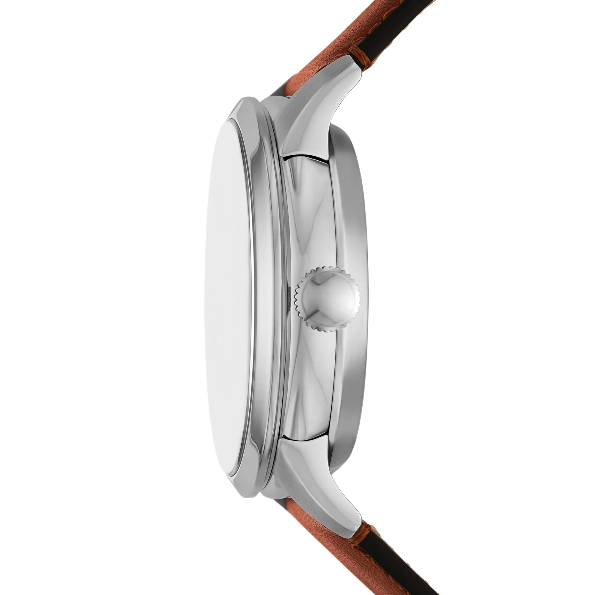 Townsman Multifunction Brown Leather Watch